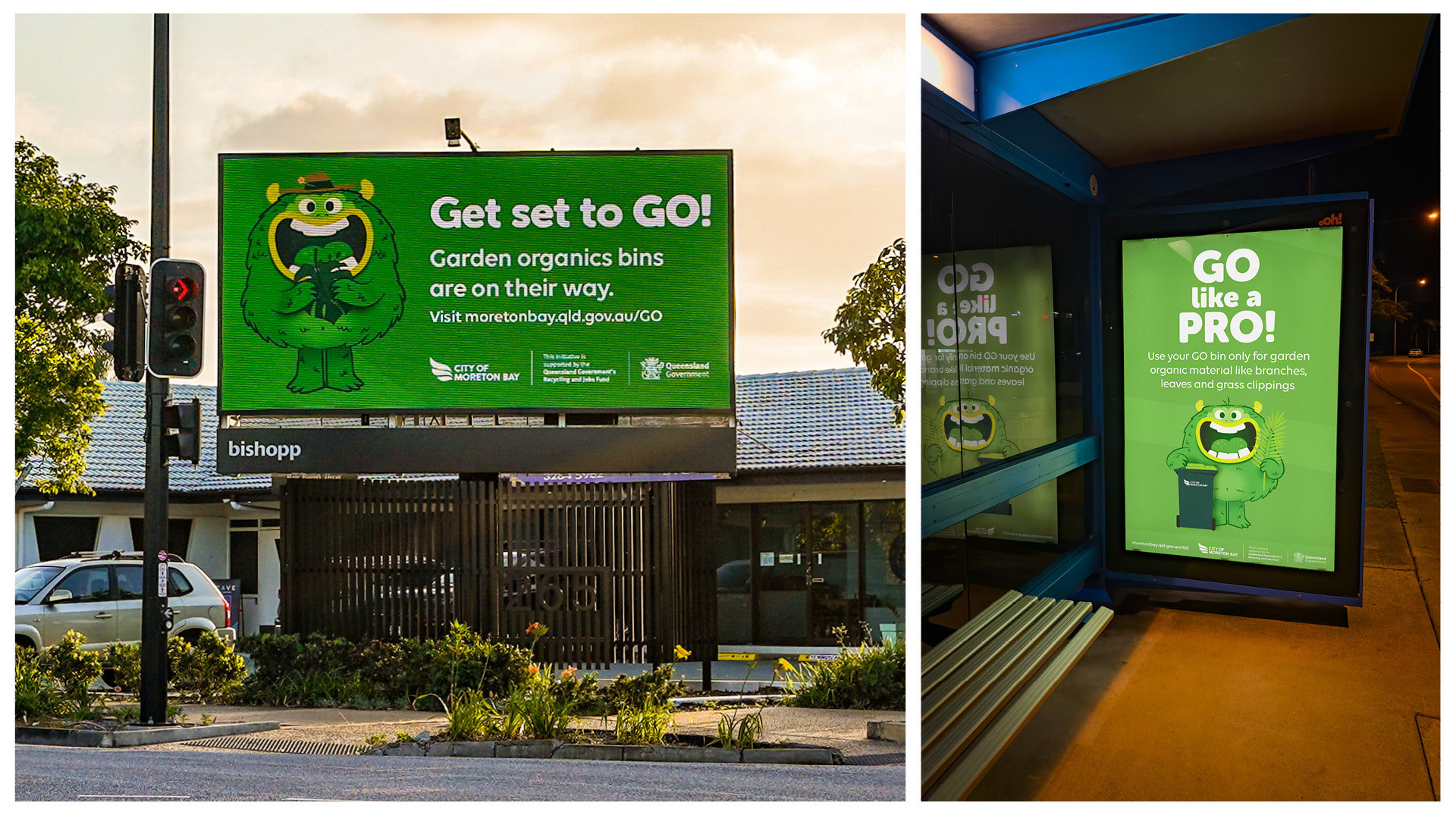 Gardening Organics Street Ads